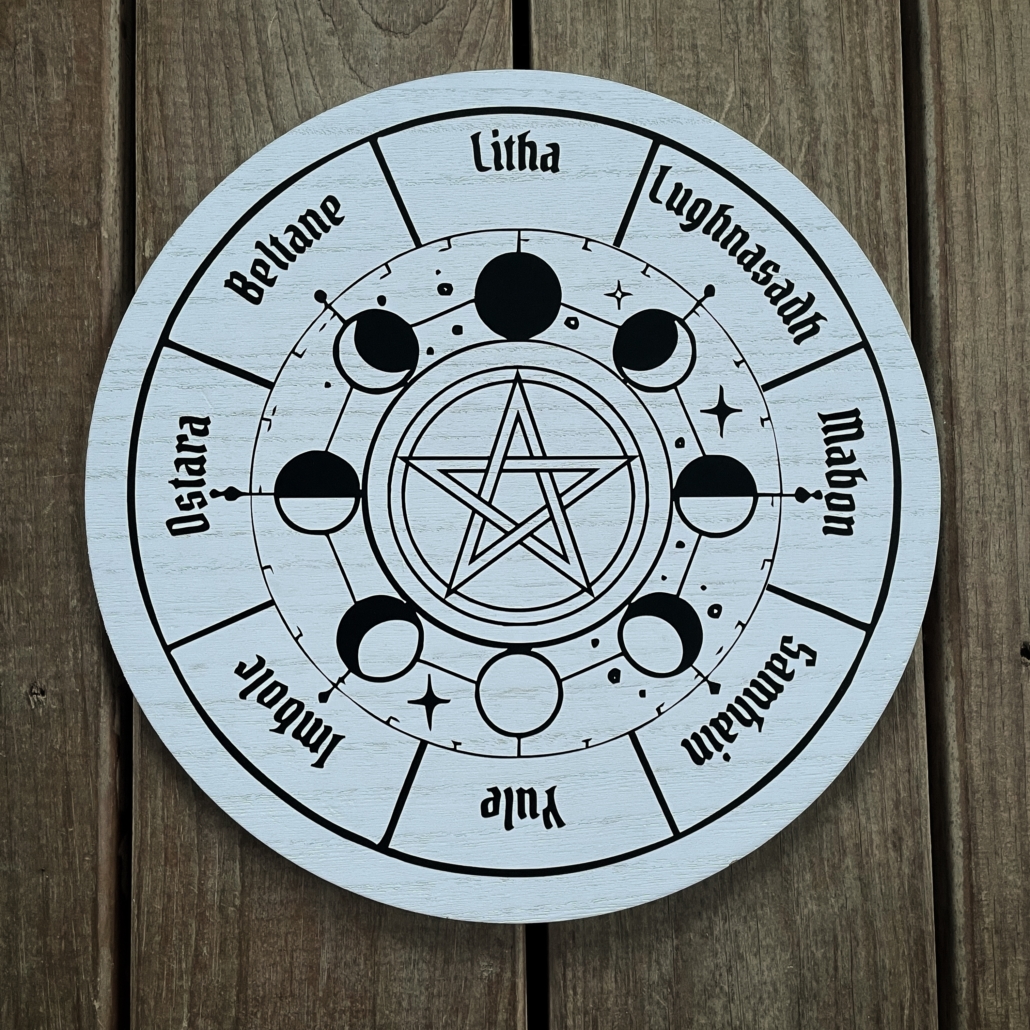 Pagan Wheel of the Year Wall Art - Crazy Crazy Creations