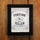 Fortune Teller Framed Art.